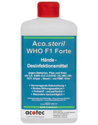Aco.steril F1 Forte 500 ml Desinfektionsmittel