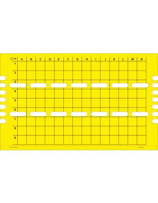 Klebefolien für Flytrap 40 und 80 gelb