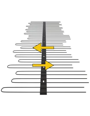 Edelstahlspitzen System 2, BASIC, SOLAR, BLACK 210