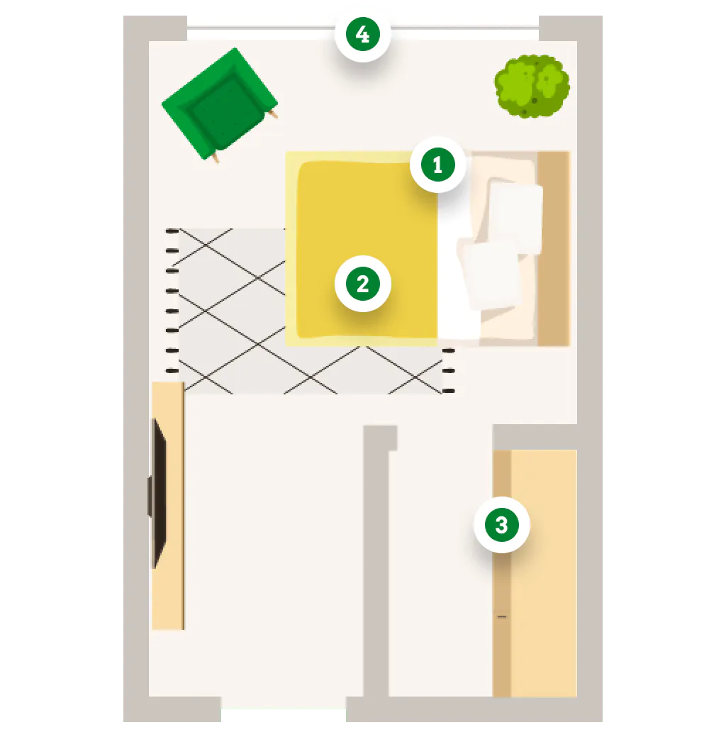 Schlafzimmer