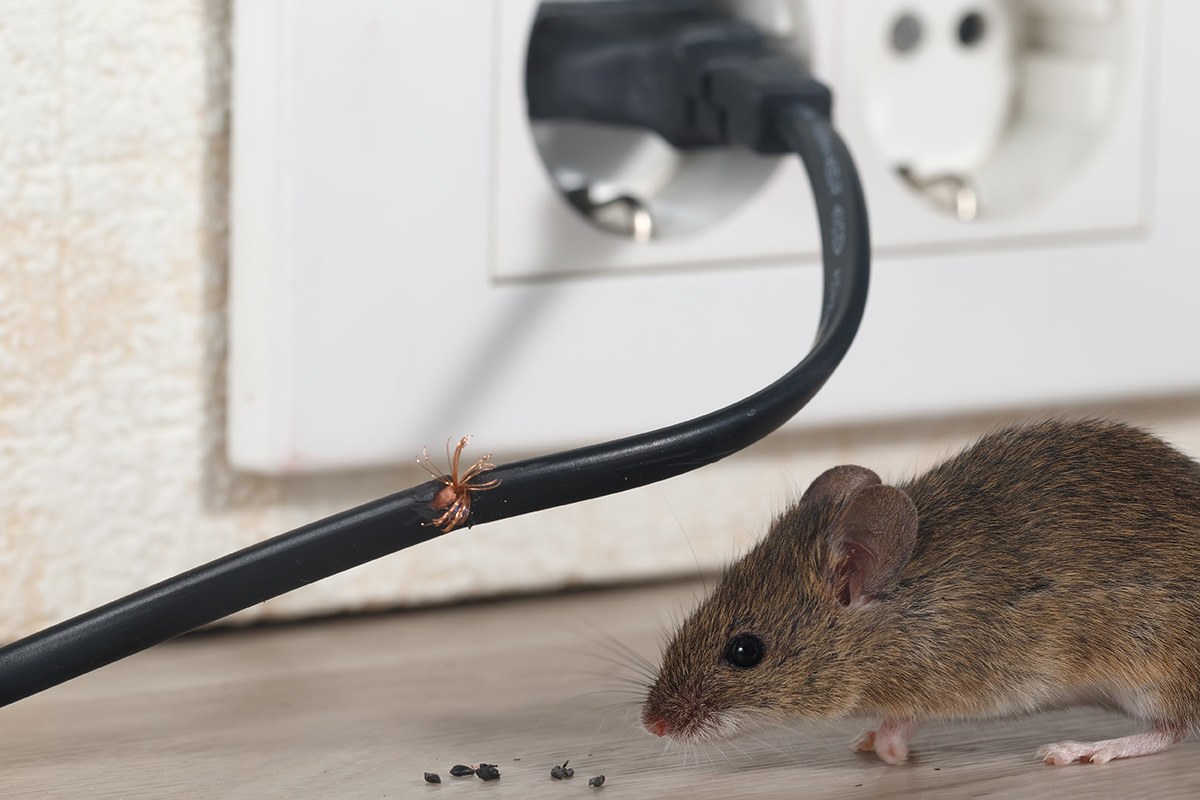 Kot- und Nagespuren sind ein wichtiges Indiz für Mäuse im Haus – ein Fall für den Kammerjäger